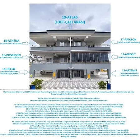 Διαμέρισμα Mavi Restaurant & 3