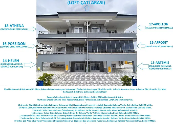 Apartmán Mavi Restaurant & 3